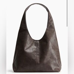 H&M COATED SHOULDER BAG